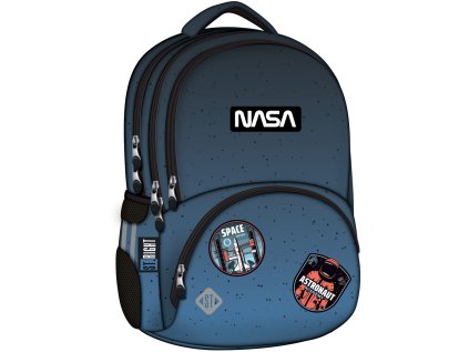 Studentský batoh St.RIGHT 17- Space Moon, BP07, 4 komorový,24l, rozměry: 42 x 30 x 20 cm