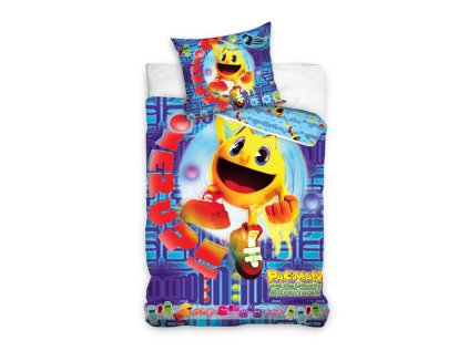 Povlečení PACMAN blue 140/200