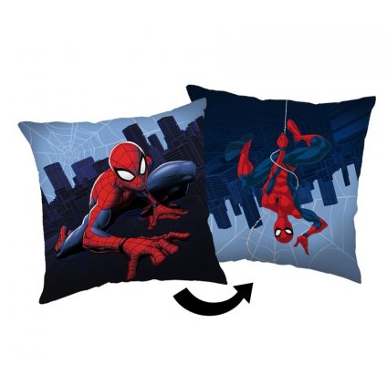 JERRY FABRICS Mikroplyšový polštářek Spiderman 06 Polyester, 1x35/35 cm