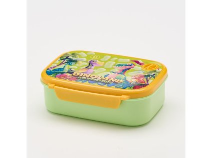 Water Revolution Box na svačinu Dinoland green Plast, 17 x 13 x 6 cm