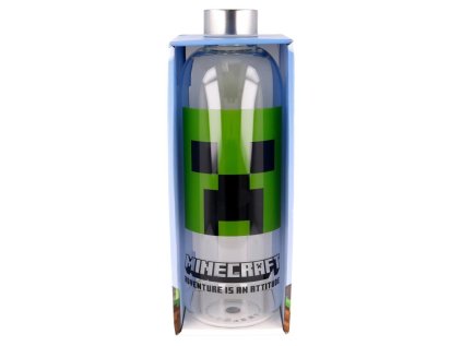XL SKLENĚNÁ LÁHEV NA PITÍ MINECRAFT (Velikost uni)