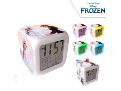 MULTIFUNKČNÍ HODINY S BUDÍKEM FROZEN (Velikost uni)
