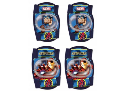 SADA 4 KS CHRÁNIČE KOLEN A LOKTŮ AVENGERS (Velikost uni)