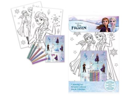 KRESLÍCÍ SADA FROZEN (Velikost uni)