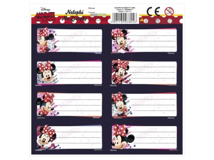 26270 72296 samolepky jmenovky disney minnie mouse