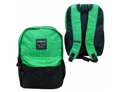 26794 70638 batoh minecraft zelenocerny 40cm