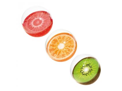 BESTWAY NAFUKOVACÍ MÍČ OVOCE - JAHODA, KIWI, POMERANČ