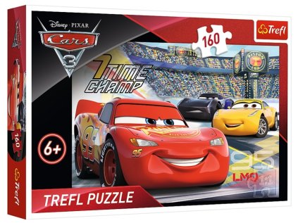 27021 58881 puzzle disney cars 3 na okruhu 160 dilku
