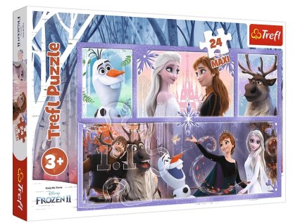 29131 64480 puzzle maxi disney frozen 2 svet plny magie 24 dilku