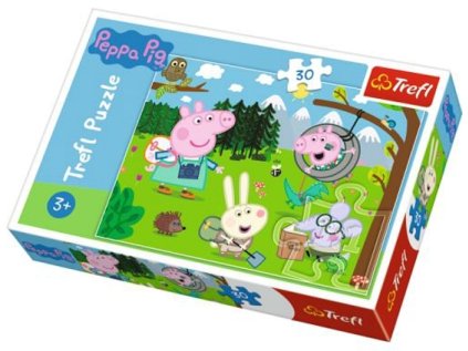 29422 65134 puzzle prasatko peppa v prirode 30 dilku