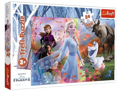 PUZZLE MAXI DISNEY FROZEN 2 PŘI HLEDÁNÍ DOBRODRUŽSTVÍ 24 dílků