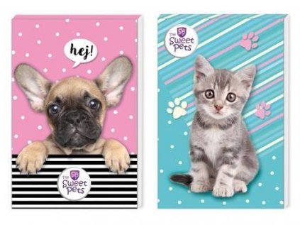29789 66050 blocek a6 sweet pets kocka a pejsek