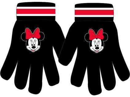 DÍVČÍ PRSTOVÉ RUKAVICE MINNIE MOUSE (Velikost uni)