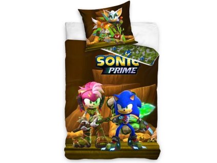 42590 detske povleceni jezek sonic a amy rose