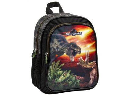 32076 73254 batoh s predni kapsou dinosaurus