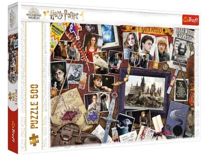 32561 74540 puzzle harry potter vzpominky na bradavice 500 dilku