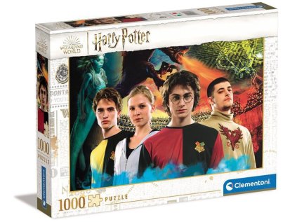 32624 74694 clementoni puzzle harry potter turnaj ctyr kouzelnickych skol 1000 dilku