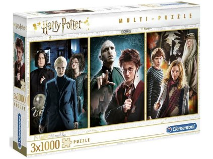 vyr 2852 61884 clementoni puzzle 3x1000 61884 harry potter 1u