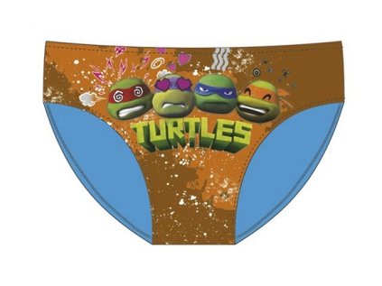 CHLAPECKÉ PLAVKY SLIPY ŽELVY NINJA oranžovomodré
