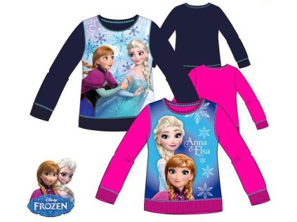 DÍVČÍ MIKINA DISNEY FROZEN LEDOVÉ KRÁLOVSTVÍ tmavě modrá (Velikost 104)