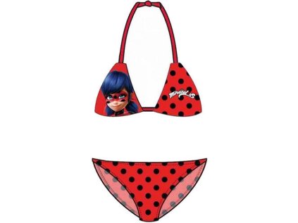 DÍVČÍ DVOJDÍLNÉ PLAVKY LADYBUG, KOUZELNÁ BERUŠKA (Velikost 104)