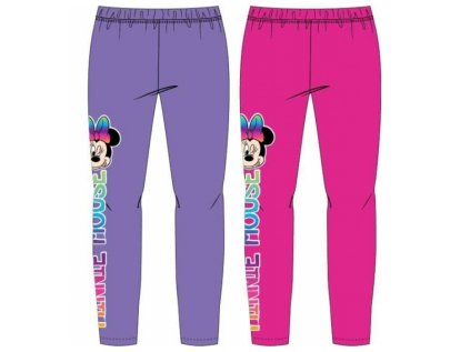 DÍVČÍ LEGÍNY DISNEY MINNIE MOUSE fialové (Velikost 104)