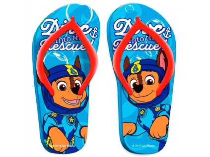 CHLAPECKÉ LETNÍ PANTOFLE - ŽABKY PAW PATROL (Velikost 23/24)