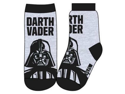CHLAPECKÉ PONOŽKY STAR WARS černé (Velikost 23/26)