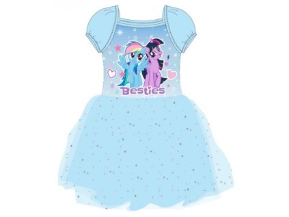 DÍVČÍ ŠATY MY LITTLE PONY modré (Velikost 98/104)