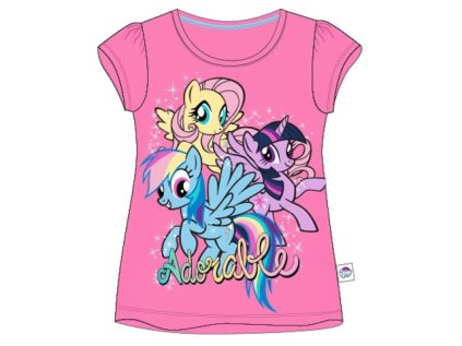 DÍVČÍ TRIČKO MY LITTLE PONY růžové (Velikost 98)
