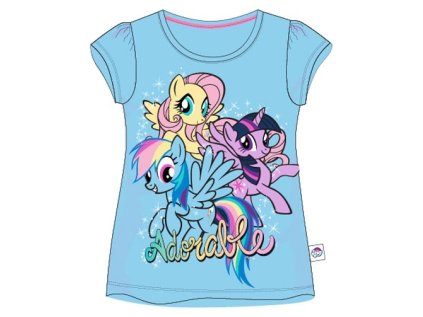 DÍVČÍ TRIČKO MY LITTLE PONY modré (Velikost 98)