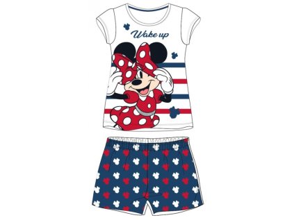 DÍVČÍ LETNÍ PYŽAMO DISNEY MINNIE MOUSE modré (Velikost 92)
