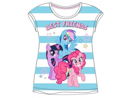 DÍVČÍ TRIČKO MY LITTLE PONY BEST FRIENDS modré (Velikost 98)
