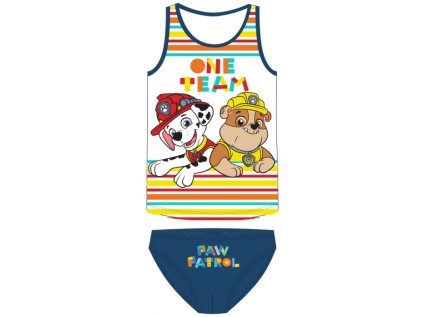 CHLAPECKÉ SPODNÍ PRÁDLO PAW PATROL ONE TEAM modré (Velikost 98/104)
