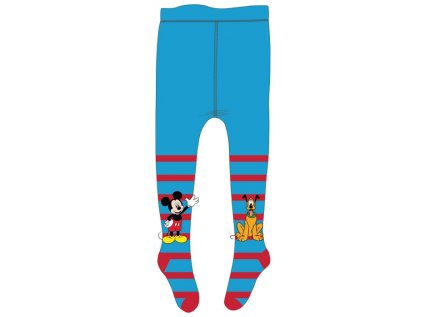 CHLAPECKÉ PUNČOCHÁČE MICKEY MOUSE modré (Velikost 98/104)