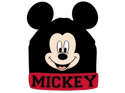 CHLAPECKÁ ZIMNÍ ČEPICE DISNEY MICKEY MOUSE (Velikost 52)