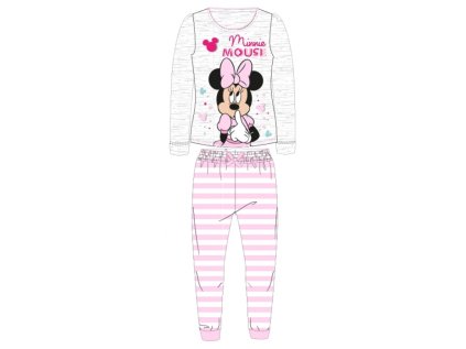 DÍVČÍ PYŽAMO DISNEY MINNIE MOUSE růžové (Velikost 134)