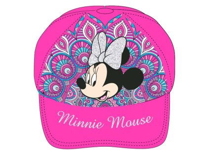 DÍVČÍ KŠILTOVKA MINNIE MOUSE růžová (Velikost 52)