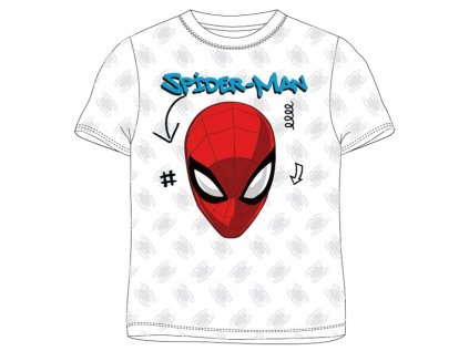 CHLAPECKÉ TRIČKO SPIDERMAN bílé (Velikost 104)