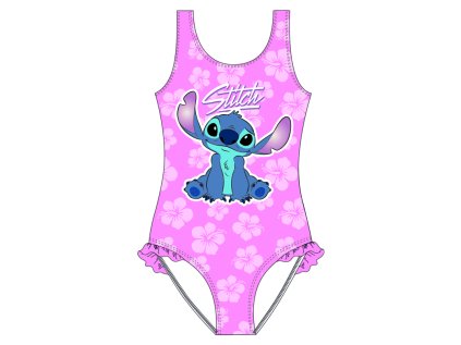 DÍVČÍ JEDNODÍLNÉ PLAVKY DISNEY STITCH (Velikost 104)