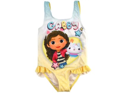 Dívčí plavky vcelku Gabby´s Dollhouse (Velikost 104/110)