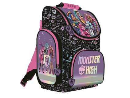 Školní batoh/aktovka - MONSTER HIGH, rozměry: 350 x 250 x 150mm(vnitřní roz.)