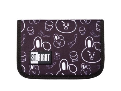 Penál jednopatrový St.RIGHT - Clever Bunny, PC03, rozměry: 20,5 x 14 x 3,5 cm