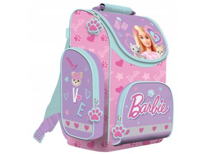 Školní batoh/aktovka Barbie, rozměry: 350 x 250 x 150mm(vnitřní roz.)