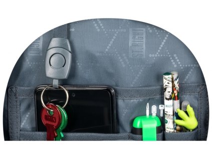 Studentský batoh St.RIGHT -Lemon Gradient 4 komorový, BP5, rozměry: 42 x 33 x 19 cm