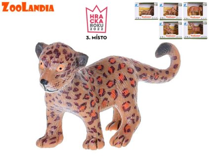 Zoolandia mláďata tygr/lvíče/leopard 2druhy v krabičce