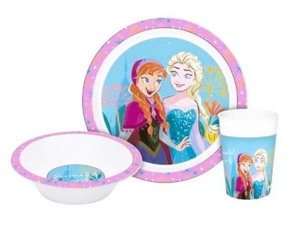 3 - DÍLNÁ PLASTOVÁ SOUPRAVA FROZEN (Velikost uni)