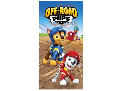 Dětská osuška Tlapková Patrola PAW PATROL Off Road