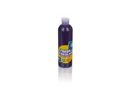 temperova plagatova farba s trblietkami astra 250ml fialova 301217042