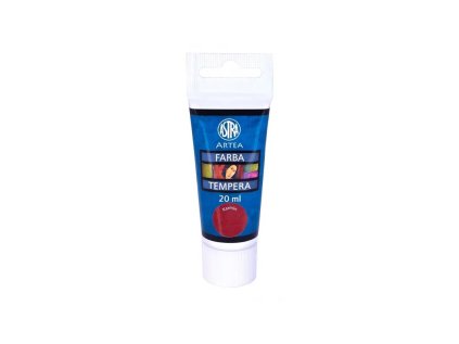 profesionalna temperova farba artea 20ml carmine karminova cervena 307118005
